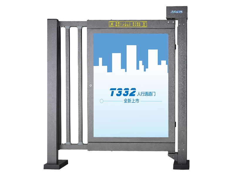 睢寧T332F人行通道門-滾動廣告型